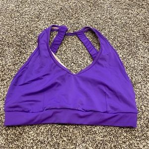 Purple Sports Bra